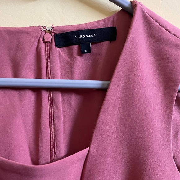 Vero Moda Pink Solid Top - Picture 2 of 4